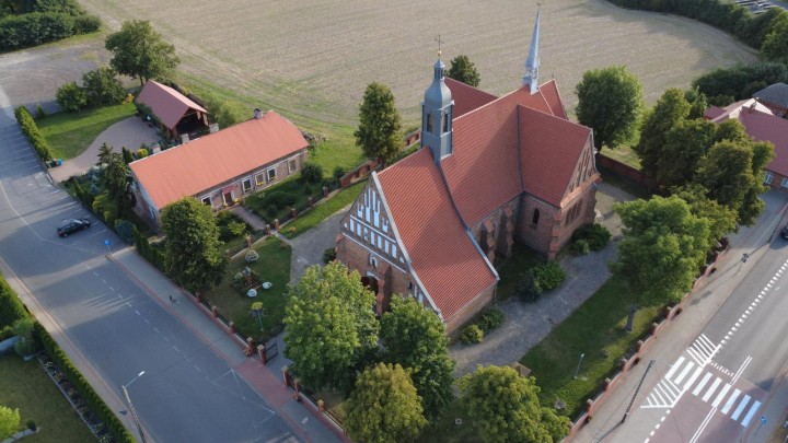 Kościół z lotu ptaka